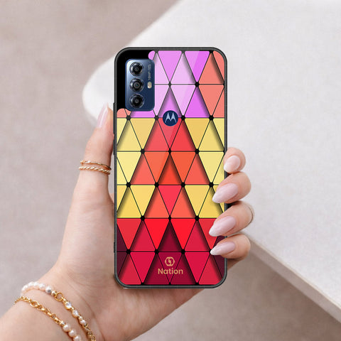 Motorola Moto G Power (2022) Cover - ONation Pyramid Series - HQ Premium Shine Durable Shatterproof Case