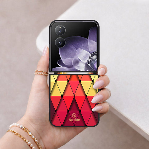 Xiaomi Mix Flip Cover - ONation Pyramid Series - HQ Premium Shine Durable Shatterproof Case