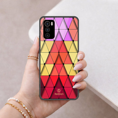 Motorola Moto G42 Cover - ONation Pyramid Series - HQ Premium Shine Durable Shatterproof Case