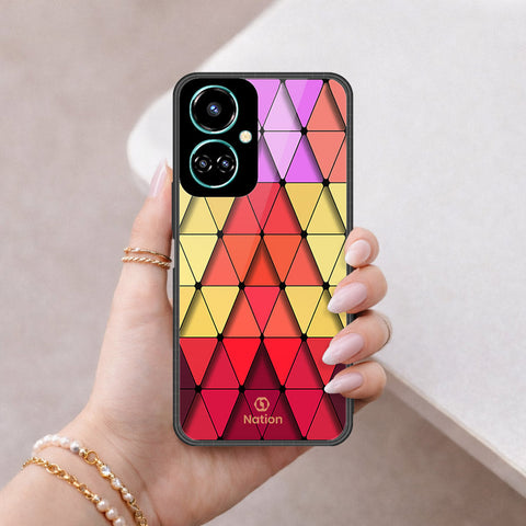 Tecno Camon 19 Pro Mondrian Cover - ONation Pyramid Series - HQ Premium Shine Durable Shatterproof Case