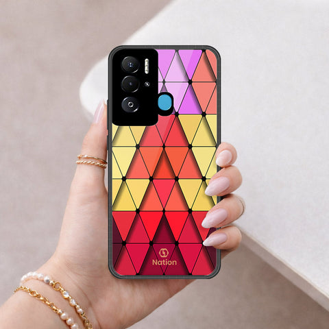 Tecno Pova Neo Cover - ONation Pyramid Series - HQ Premium Shine Durable Shatterproof Case