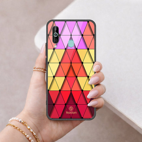 Samsung Galaxy M40 Cover - ONation Pyramid Series - HQ Premium Shine Durable Shatterproof Case