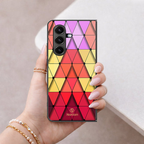 Samsung Galaxy Z Fold 7 Cover - ONation Pyramid Series - HQ Premium Shine Durable Shatterproof Case