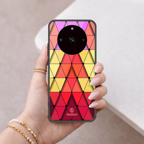 Honor X60 Cover - ONation Pyramid Series - HQ Premium Shine Durable Shatterproof Case