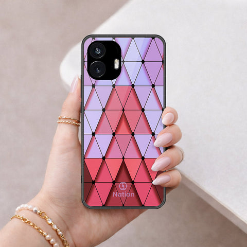 Nothing Phone 2 Cover - ONation Pyramid Series - HQ Premium Shine Durable Shatterproof Case