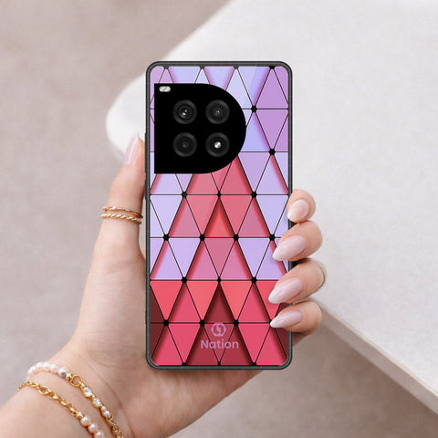 OnePlus Ace 2 Cover - ONation Pyramid Series - HQ Premium Shine Durable Shatterproof Case