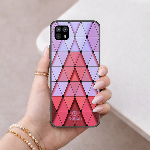 Motorola Moto G50 5G Cover - ONation Pyramid Series - HQ Premium Shine Durable Shatterproof Case