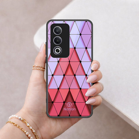 Oppo A3 Pro 5G Cover - ONation Pyramid Series - HQ Premium Shine Durable Shatterproof Case