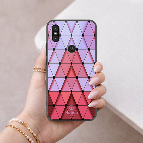 Motorola One Cover - ONation Pyramid Series - HQ Premium Shine Durable Shatterproof Case