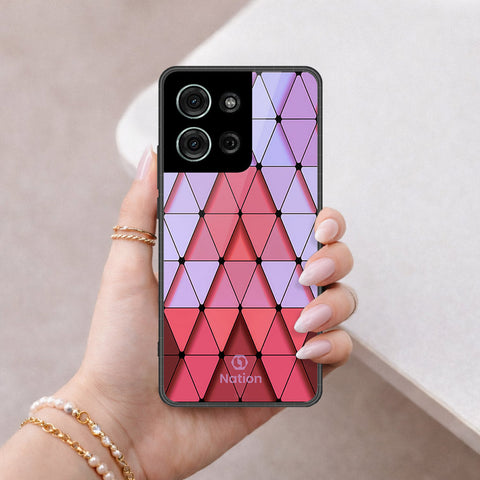 Motorola Moto G75 Cover - ONation Pyramid Series - HQ Premium Shine Durable Shatterproof Case