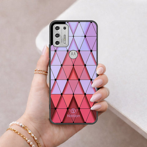 Motorola Moto G Stylus 5G 2021 Cover - ONation Pyramid Series - HQ Premium Shine Durable Shatterproof Case