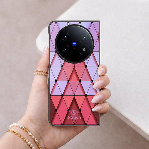 Vivo X Fold 5 Cover - ONation Pyramid Series - HQ Premium Shine Durable Shatterproof Case