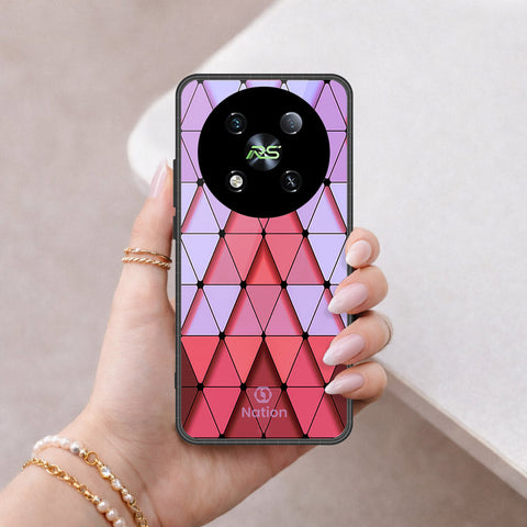 itel RS4 Cover - ONation Pyramid Series - HQ Premium Shine Durable Shatterproof Case