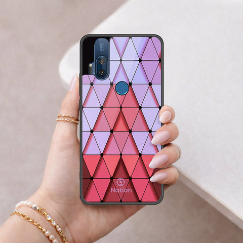 Motorola One Hyper Cover - ONation Pyramid Series - HQ Premium Shine Durable Shatterproof Case