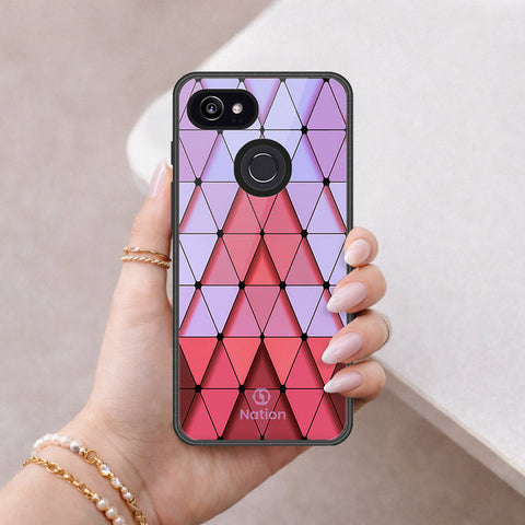 Google Pixel 3 XL Cover - ONation Pyramid Series - HQ Premium Shine Durable Shatterproof Case