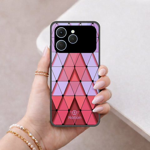 Tecno Spark 40 Cover - ONation Pyramid Series - HQ Premium Shine Durable Shatterproof Case