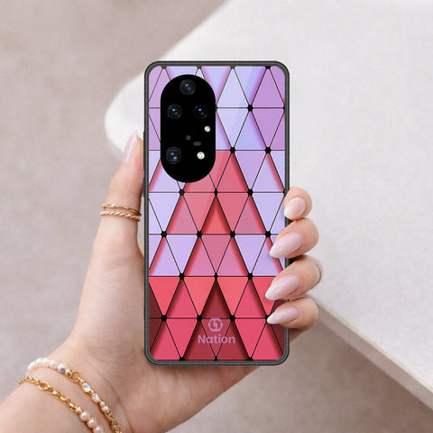 Huawei P50 Pro Cover - ONation Pyramid Series - HQ Premium Shine Durable Shatterproof Case