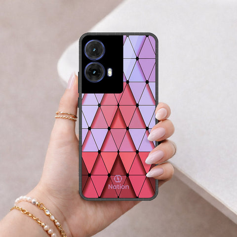 Motorola Moto G85 Cover - ONation Pyramid Series - HQ Premium Shine Durable Shatterproof Case