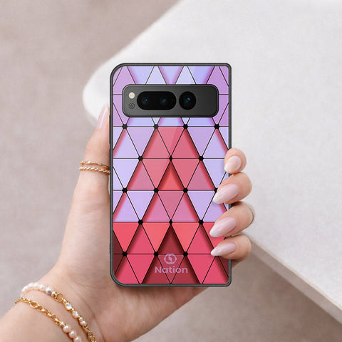 Google Pixel Fold Cover - ONation Pyramid Series - HQ Premium Shine Durable Shatterproof Case