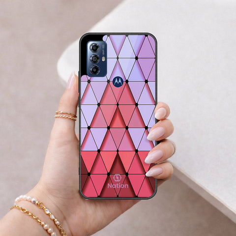 Motorola Moto G Power (2022) Cover - ONation Pyramid Series - HQ Premium Shine Durable Shatterproof Case