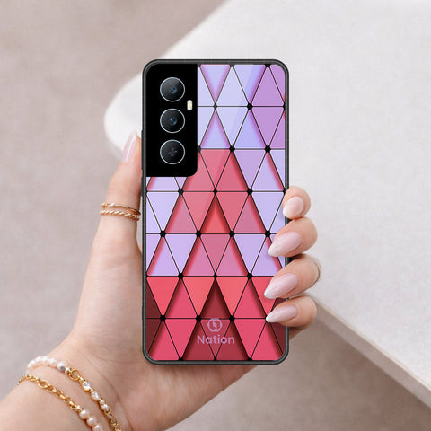 Realme C65 Cover - ONation Pyramid Series - HQ Premium Shine Durable Shatterproof Case