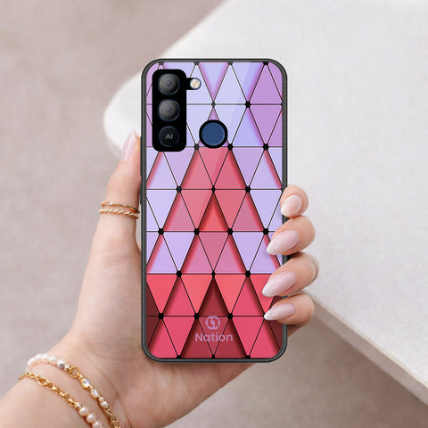 Tecno Pop 5 LTE Cover - ONation Pyramid Series - HQ Premium Shine Durable Shatterproof Case