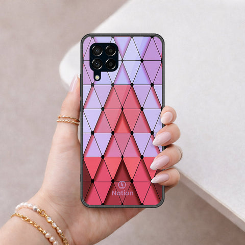 Samsung Galaxy M53 Cover - ONation Pyramid Series - HQ Premium Shine Durable Shatterproof Case