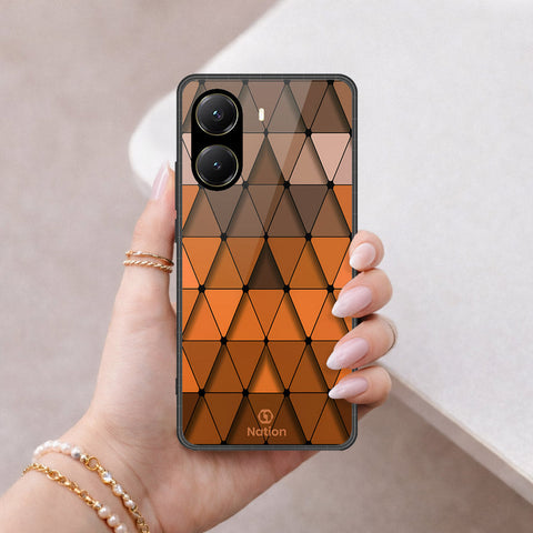 Xiaomi Redmi Turbo 4 Cover - ONation Pyramid Series - HQ Premium Shine Durable Shatterproof Case