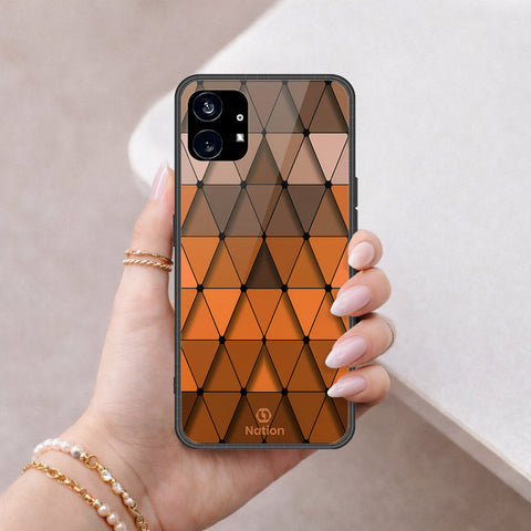 Nothing Phone 1 Cover - ONation Pyramid Series - HQ Premium Shine Durable Shatterproof Case
