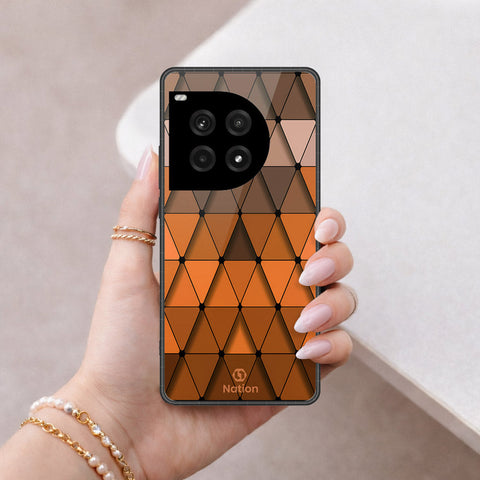 OnePlus Ace 2 Cover - ONation Pyramid Series - HQ Premium Shine Durable Shatterproof Case