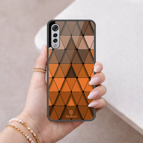 LG Velvet 5G Cover - ONation Pyramid Series - HQ Premium Shine Durable Shatterproof Case