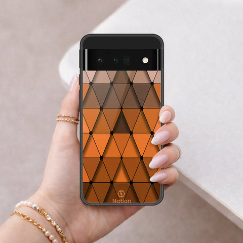 Google Pixel 6 Pro Cover - ONation Pyramid Series - HQ Premium Shine Durable Shatterproof Case