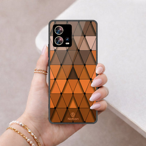 Motorola Moto S30 Pro Cover - ONation Pyramid Series - HQ Premium Shine Durable Shatterproof Case
