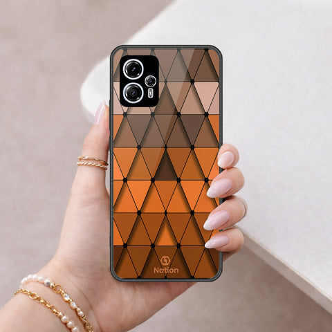 Motorola Moto G13 Cover - ONation Pyramid Series - HQ Premium Shine Durable Shatterproof Case
