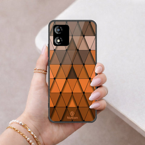 Motorola Moto E13 Cover - ONation Pyramid Series - HQ Premium Shine Durable Shatterproof Case