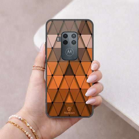 Motorola One Zoom Cover - ONation Pyramid Series - HQ Premium Shine Durable Shatterproof Case