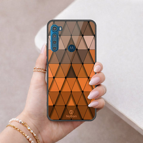 Motorola One Fusion Plus Cover - ONation Pyramid Series - HQ Premium Shine Durable Shatterproof Case