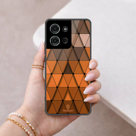 Motorola Moto G75 Cover - ONation Pyramid Series - HQ Premium Shine Durable Shatterproof Case