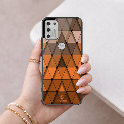 Motorola Moto G Stylus 5G 2021 Cover - ONation Pyramid Series - HQ Premium Shine Durable Shatterproof Case
