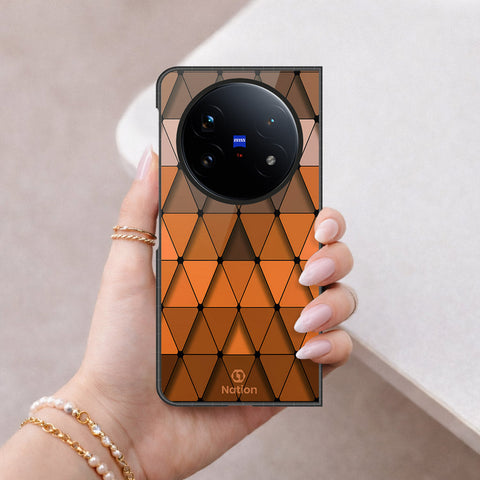Vivo X Fold 5 Cover - ONation Pyramid Series - HQ Premium Shine Durable Shatterproof Case
