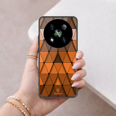 itel RS4 Cover - ONation Pyramid Series - HQ Premium Shine Durable Shatterproof Case