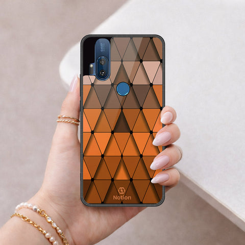 Motorola One Hyper Cover - ONation Pyramid Series - HQ Premium Shine Durable Shatterproof Case