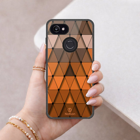 Google Pixel 3 Cover - ONation Pyramid Series - HQ Premium Shine Durable Shatterproof Case