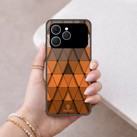 Tecno Spark 40 Cover - ONation Pyramid Series - HQ Premium Shine Durable Shatterproof Case