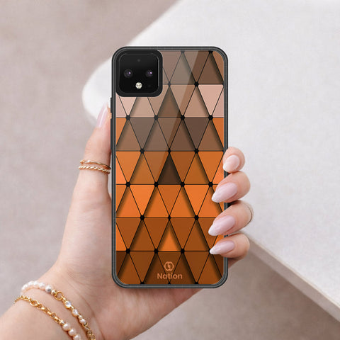 Google Pixel 4 Cover - ONation Pyramid Series - HQ Premium Shine Durable Shatterproof Case