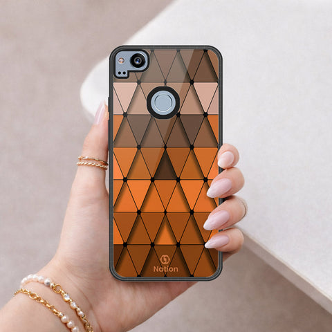 Google Pixel 2 Cover - ONation Pyramid Series - HQ Premium Shine Durable Shatterproof Case