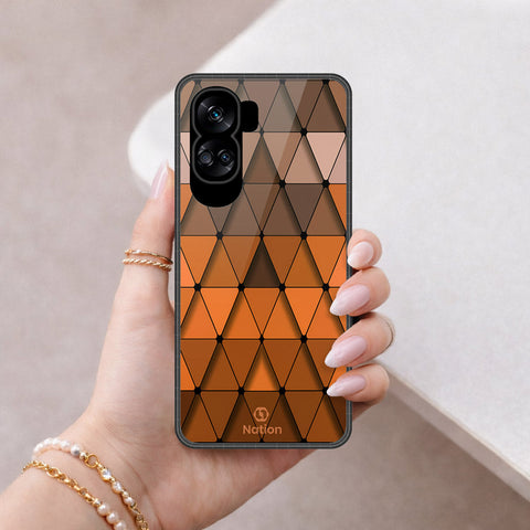 Honor 90 Lite Cover - ONation Pyramid Series - HQ Premium Shine Durable Shatterproof Case