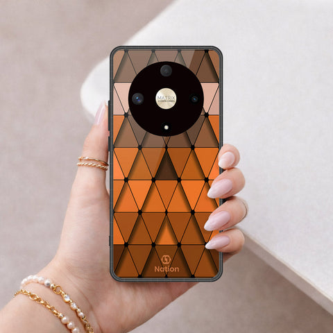 Honor X9a Cover - ONation Pyramid Series - HQ Premium Shine Durable Shatterproof Case