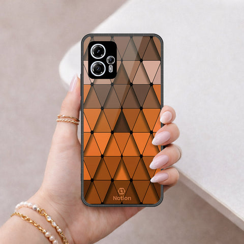 Motorola Moto G13 Cover - ONation Pyramid Series - HQ Premium Shine Durable Shatterproof Case
