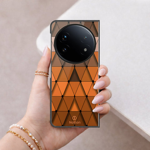 Oppo Find N5 Cover - ONation Pyramid Series - HQ Premium Shine Durable Shatterproof Case